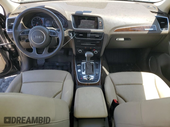 2015 Audi Q5 Premium Plus with VIN WA1DGAFP9FA081424, listed as a Copart auction lot 57464175 with 44,267 mi miles and Salvage title. Bid and sale history available at DreamBid. Image 8.