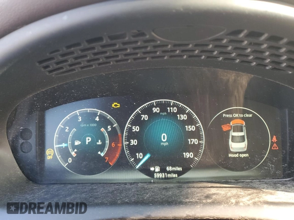 2016 Jaguar XJ R-Sport z VIN SAJWA1C7XG8V94339, wystawiony jako Copart lot #49295085 z przebiegiem 59 931 mil mil oraz Szkoda całkowita • Salvage title. Historia ofert i sprzedaży dostępna na DreamBid. Obrazek 9.
