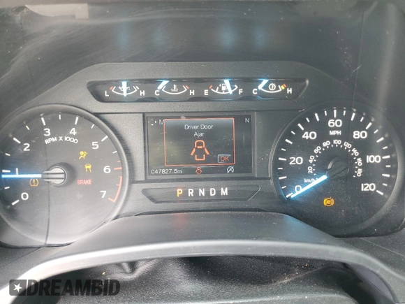 2020 Ford F-150 XL with VIN 1FTEW1CP6LFA93918, listed as a Copart auction lot 51951675 with 47,827 mi miles and Salvage Title. Bid and sale history available at carsss.com. Image 9.