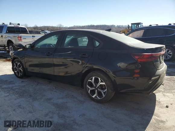 2021 Kia Forte LXS with VIN 3KPF24AD1ME327212, listed as a Copart auction lot 46270035 with 59,315 mi miles and Salvage title. Bid and sale history available at DreamBid. Image 2.