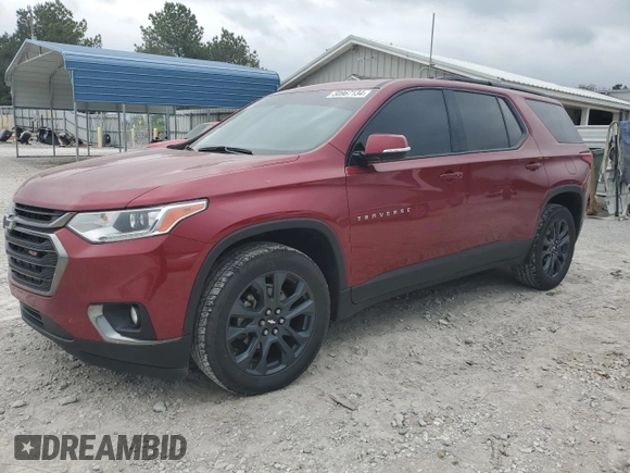 2019 Chevrolet Traverse RS with VIN 1GNERJKX8KJ241725, listed as a Copart auction lot 50967134 with 94,850 mi miles. Bid and sale history available at carsss.com. Image 1.
