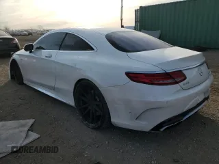 2016 Mercedes-Benz S 63 AMG with VIN WDDXJ7JB7GA011737, listed as a Copart auction lot 84930744 with Not Provided miles and Salvage Title. Bid and sale history available at DreamBid. Image 2.