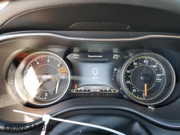 2019 Jeep Cherokee Limited with VIN 1C4PJLDB0KD487933, listed as a Copart auction lot 52788155 with 125,083 mi miles and Salvage title. Bid and sale history available at DreamBid. Image 9.