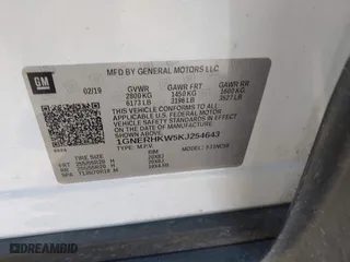 2019 Chevrolet Traverse LT Leather with VIN 1GNERHKW5KJ254643, listed as a IAAI auction lot 41389465 with 151,541 mi miles. Bid and sale history available at carsss.com. Image 9.