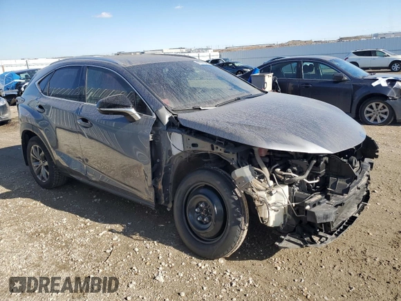 2021 Lexus NX with VIN JTJSARDZ3M2247345, listed as a Copart auction lot 47681545 with 84,882 mi miles and Salvage Title. Bid and sale history available at carsss.com. Image 4.