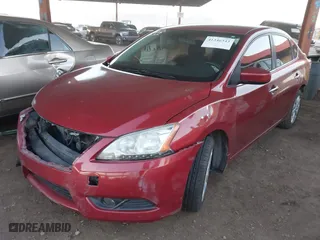 2015 Nissan Sentra SV with VIN 3N1AB7AP4FY345410, listed as a IAAI auction lot 41346343 with 1 mi miles. Bid and sale history available at carsss.com. Image 17.