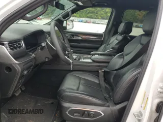 2022 Jeep Grand Wagoneer with VIN 1C4SJUAT8NS228393, listed as a Copart auction lot 80853904 with 39,524 mi miles and Salvage title. Bid and sale history available at DreamBid. Image 7.