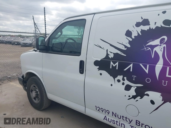 2017 Chevrolet Express Cargo z VIN 1GCWGAFFXH1161503, wystawiony jako IAAI lot #42059760 z przebiegiem 94 979 mil mil oraz . Historia ofert i sprzedaży dostępna na DreamBid. Obrazek 14.