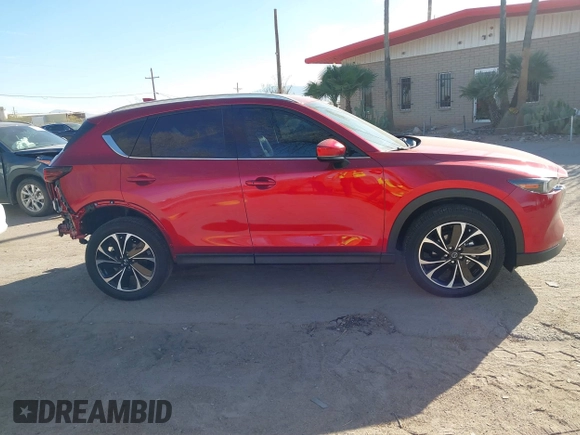2023 Mazda CX-5 2.5 S Premium Package with VIN JM3KFBDM2P0111876, listed as a IAAI auction lot 41611069 with 6,240 mi miles. Bid and sale history available at carsss.com. Image 14.