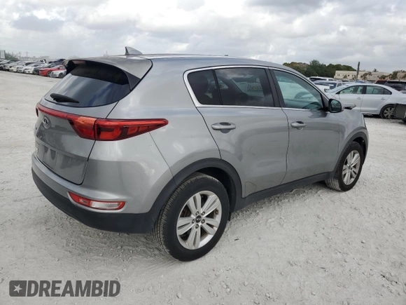 2019 Kia Sportage LX with VIN KNDPM3AC2K7598809, listed as a Copart auction lot 51320525 with 141,826 mi miles and Salvage Title. Bid and sale history available at carsss.com. Image 3.