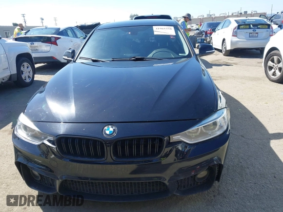 2014 BMW 3 Series 328i with VIN WBA3C1C59EK108093, listed as a IAAI auction lot 41965358 with 113,351 mi miles. Bid and sale history available at carsss.com. Image 12.