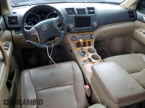 2008 Toyota Highlander Hybrid Limited with VIN JTEEW44A482014901, listed as a Copart auction lot 69857014 with 191,350 mi miles and Clean Title. Bid and sale history available at carsss.com. Image 8.