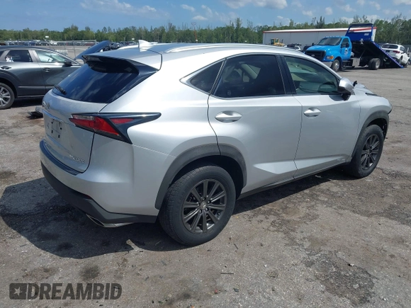 2017 Lexus NX 200t with VIN JTJYARBZ8H2051727, listed as a IAAI auction lot 42005510 with 50,320 mi miles and . Bid and sale history available at DreamBid. Image 4.