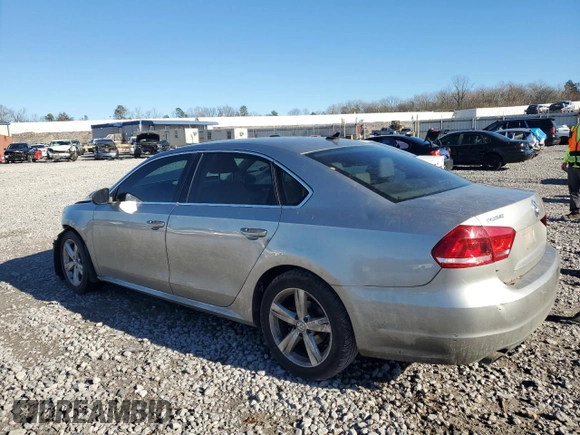 2012 Volkswagen Passat SE z VIN 1VWBH7A30CC067572, wystawiony jako Copart lot #87018124 z przebiegiem 191 468 mil mil oraz Szkoda całkowita • Salvage title. Historia ofert i sprzedaży dostępna na DreamBid. Obrazek 2.
