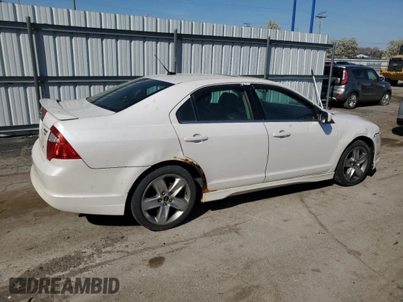 2012 Ford Fusion SPORT with VIN 3FAHP0DC2CR267010, listed as a Copart auction lot 54104375 with 205,467 mi miles and Clean Title. Bid and sale history available at carsss.com. Image 3.