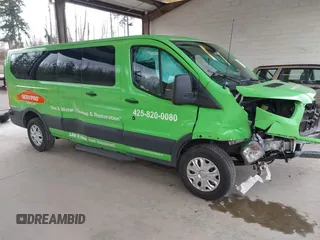 2016 Ford Transit Wagon XL with VIN 1FBZX2ZM5GKA76479, listed as a IAAI auction lot 41942281 with 38,970 mi miles. Bid and sale history available at carsss.com. Image 1.