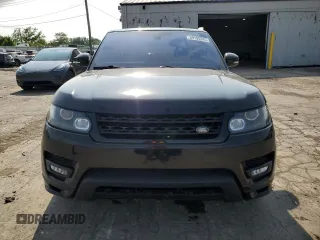 2016 Land Rover Range Rover Sport HSE with VIN SALWS2VF6GA553648, listed as a Copart auction lot 59195345 with 93,649 mi miles and Clean title. Bid and sale history available at DreamBid. Image 5.