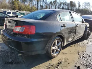2009 Mitsubishi Galant ES with VIN 4A3AB36F69E007334, listed as a Copart auction lot 42998505 with 90,452 mi miles and Salvage Title. Bid and sale history available at carsss.com. Image 3.