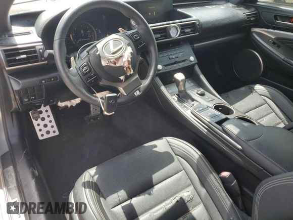 2015 Lexus RC 350 F Sport с VIN JTHHE5BC7F5001830, выставлен на аукционе Copart как лот 65713005 с пробегом 8 716 миль миль и Списание • Salvage title. История ставок и продаж доступна на DreamBid. Изображение 8.