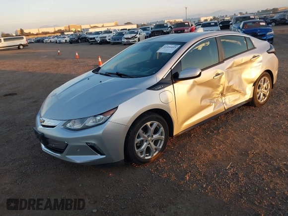 2016 Chevrolet Volt Premier with VIN 1G1RD6S51GU132901, listed as a IAAI auction lot 41496455 with 135,710 mi miles. Bid and sale history available at carsss.com. Image 2.