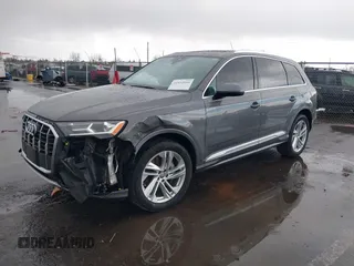 2020 Audi Q7 Premium with VIN WA1AXAF77LD003544, listed as a IAAI auction lot 41819088 with 52,637 mi miles and . Bid and sale history available at DreamBid. Image 2.