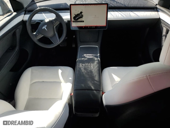 2023 Tesla Model Y Long Range with VIN 7SAYGDEE5PA100116, listed as a Copart auction lot 45713965 with 32,005 mi miles and Salvage Title. Bid and sale history available at carsss.com. Image 8.