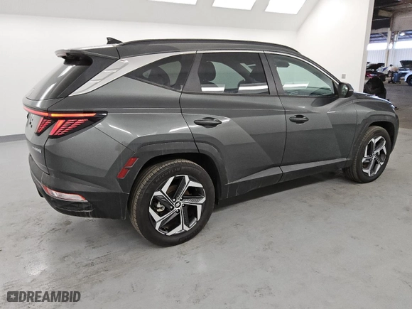 2023 Hyundai Tucson Hybrid SEL Convenience with VIN KM8JFCA11PU106323, listed as a Copart auction lot 87943425 with 12,756 mi miles and Clean Title. Bid and sale history available at carsss.com. Image 3.