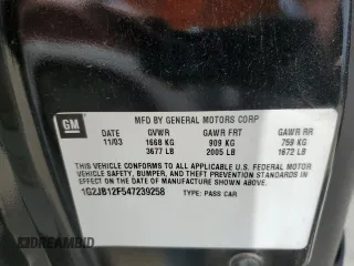 2004 Pontiac Sunfire z VIN 1G2JB12F547239258, wystawiony jako Copart lot #55818955 z przebiegiem 63 148 mil mil oraz Szkody całkowita. Historia ofert i sprzedaży dostępna na DreamBid. Obrazek 12.