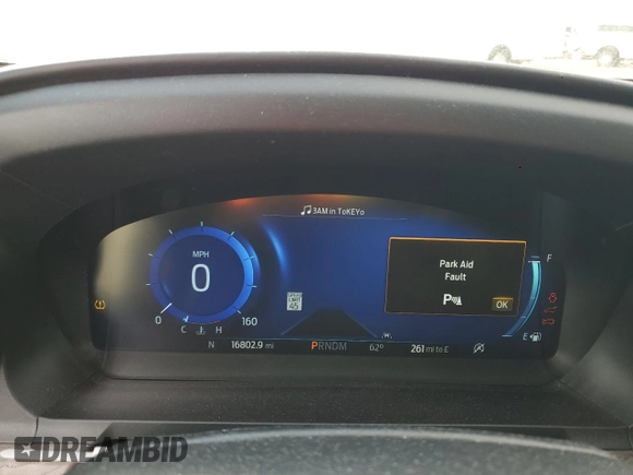 2020 Ford Explorer Platinum with VIN 1FM5K8HC4LGB20159, listed as a Copart auction lot 47005125 with 16,802 mi miles and Salvage Title. Bid and sale history available at carsss.com. Image 9.