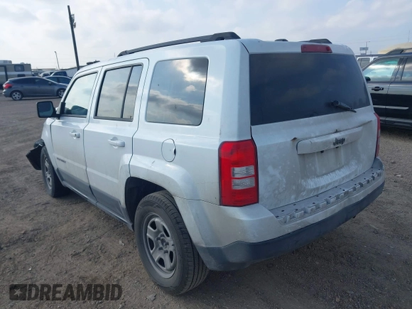 2015 Jeep Patriot Sport with VIN 1C4NJPBB9FD410100, listed as a IAAI auction lot 41536941 with 145,386 mi miles. Bid and sale history available at carsss.com. Image 3.