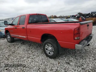 2006 Dodge Ram 2500 SLT with VIN 1D7KS28CX6J203743, listed as a Copart auction lot 80677674 with 0 mi miles and Salvage Title. Bid and sale history available at carsss.com. Image 2.