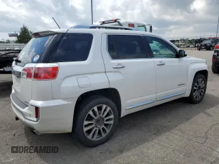 2016 GMC Terrain Denali z VIN 2GKFLVE37G6358333, wystawiony jako Copart lot #55522245 z przebiegiem 175 380 mil mil oraz Szkoda całkowita • Salvage title. Historia ofert i sprzedaży dostępna na DreamBid. Obrazek 3.