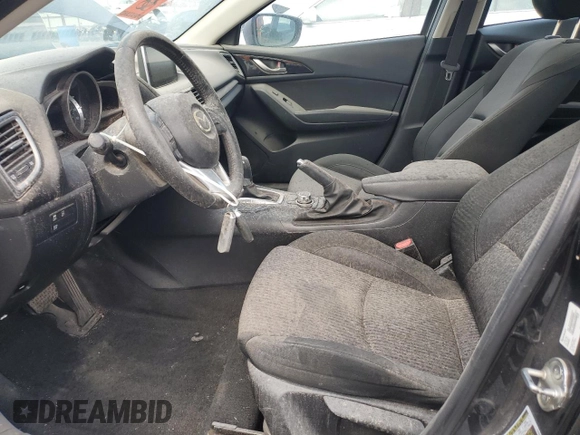 2014 Mazda 3 i Touring with VIN JM1BM1V72E1116942, listed as a Copart auction lot 56255275 with 109,810 mi miles and Clean Title. Bid and sale history available at DreamBid. Image 7.