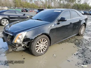 2013 Cadillac CTS Luxury with VIN 1G6DE5E58D0180020, listed as a Copart auction lot 85485964 with 93,836 mi miles and Salvage Title. Bid and sale history available at carsss.com. Image 1.