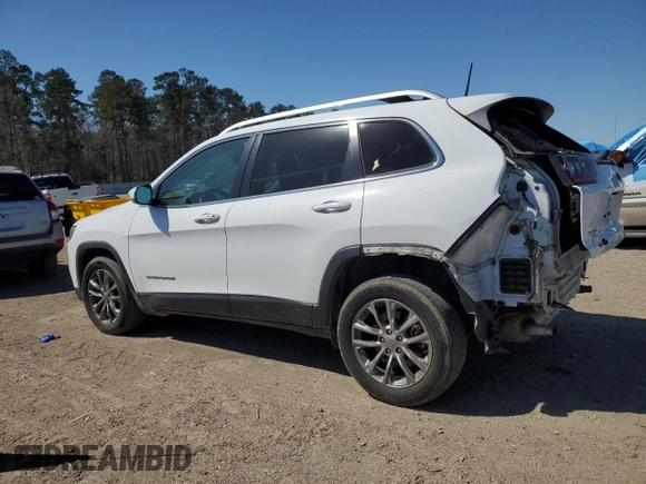 2021 Jeep Cherokee Latitude Lux with VIN 1C4PJLMX1MD211128, listed as a Copart auction lot 48470285 with 46,544 mi miles and Salvage Title. Bid and sale history available at carsss.com. Image 2.