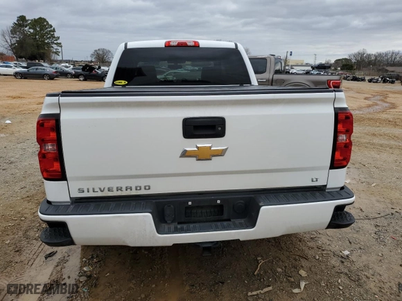 2018 Chevrolet Silverado 1500 LT with VIN 3GCUKREC7JG499847, listed as a Copart auction lot 47810745 with 0 mi miles and Salvage Title. Bid and sale history available at carsss.com. Image 6.