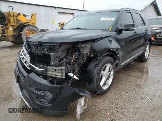 2016 Ford Explorer XLT with VIN 1FM5K8D85GGB20226, listed as a Copart auction lot 51508875 with 118,444 mi miles and Salvage Title. Bid and sale history available at DreamBid. Image 1.