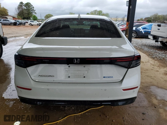 2023 Honda Accord EX-L with VIN 1HGCY2F68PA001108, listed as a Copart auction lot 51222075 with 34,919 mi miles and Salvage title. Bid and sale history available at DreamBid. Image 6.
