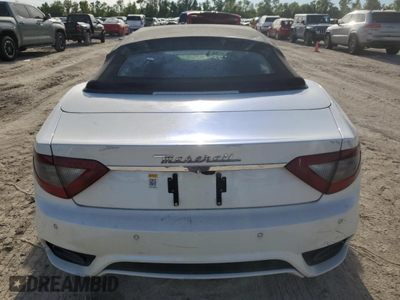 2019 Maserati GranTurismo Sport with VIN ZAM45VMA0K0318444, listed as a Copart auction lot 67703644 with Not provided miles and Non repairable. Bid and sale history available at DreamBid. Image 6.