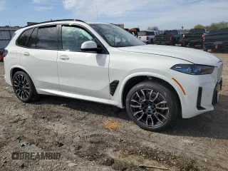 2025 BMW X5 sDrive40i with VIN 5UX13EU02S9Z08286, listed as a Copart auction lot 43642755 with 0 mi miles and Salvage Title. Bid and sale history available at carsss.com. Image 4.