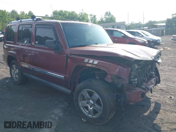2007 Jeep Commander Limited with VIN 1J8HG58217C585075, listed as a IAAI auction lot 42710826 with 129,728 mi miles and . Bid and sale history available at DreamBid. Image 1.