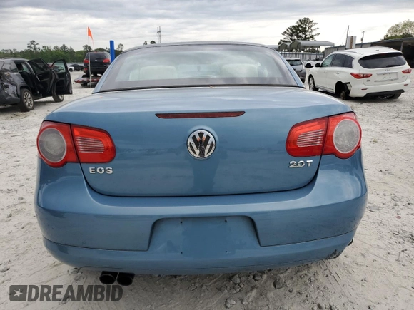 2008 Volkswagen Eos Turbo with VIN WVWBA71F18V014408, listed as a Copart auction lot 53831745 with 195,423 mi miles and Clean Title. Bid and sale history available at DreamBid. Image 6.