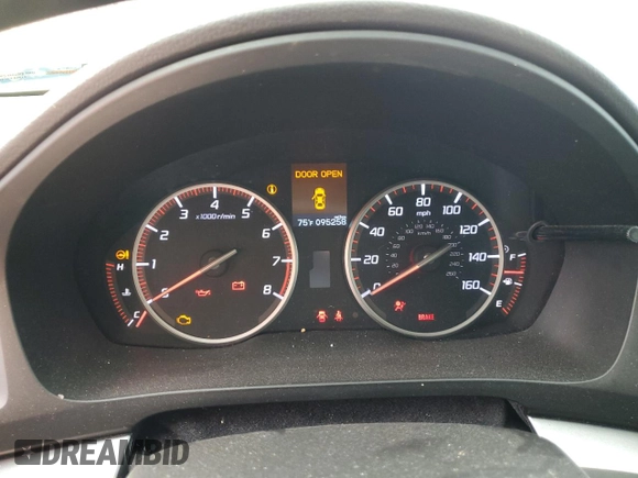 2018 Acura ILX Premium with VIN 19UDE2F80JA009631, listed as a Copart auction lot 83498184 with 95,258 mi miles and Salvage title. Bid and sale history available at DreamBid. Image 9.