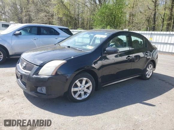 2011 Nissan Sentra SR with VIN 3N1AB6AP6BL653406, listed as a Copart auction lot 53885235 with Not Provided miles and Salvage Title. Bid and sale history available at DreamBid. Image 1.