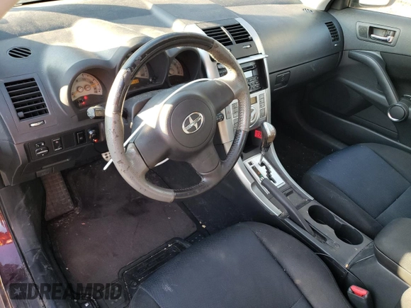 2005 Scion tC with VIN JTKDE177250016843, listed as a Copart auction lot 79977254 with 152,069 mi miles and Clean Title. Bid and sale history available at carsss.com. Image 8.