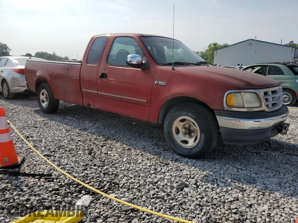 1999 Ford F-150 with VIN 1FTZX1729XNB50069, listed as a Copart auction lot 45382495 with Not provided miles and Salvage title. Bid and sale history available at DreamBid. Image 4.