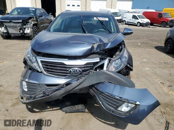 2013 Kia Sportage EX z VIN KNDPCCA20D7428834, wystawiony jako Copart lot #53731845 z przebiegiem 41 162 mil mil oraz Szkoda całkowita • Salvage title. Historia ofert i sprzedaży dostępna na DreamBid. Obrazek 5.