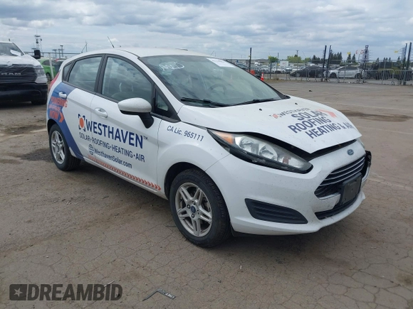 2018 Ford Fiesta SE with VIN 3FADP4EJ0JM143122, listed as a IAAI auction lot 42128666 with 146,747 mi miles and . Bid and sale history available at DreamBid. Image 1.