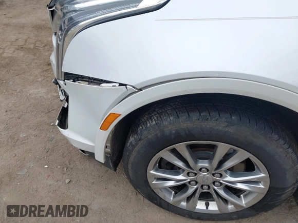 2020 Cadillac XT5 Premium Luxury FWD with VIN 1GYKNCRS3LZ115508, listed as a IAAI auction lot 41789925 with 87,199 mi miles. Bid and sale history available at carsss.com. Image 6.