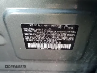 2016 Subaru Forester 2.5i Touring with VIN JF2SJAXC8GH534484, listed as a Copart auction lot 87452354 with 85,107 mi miles and Salvage Title. Bid and sale history available at carsss.com. Image 15.